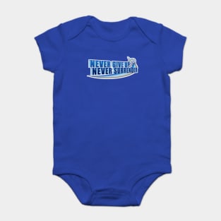 Never Give Up Baby Bodysuit